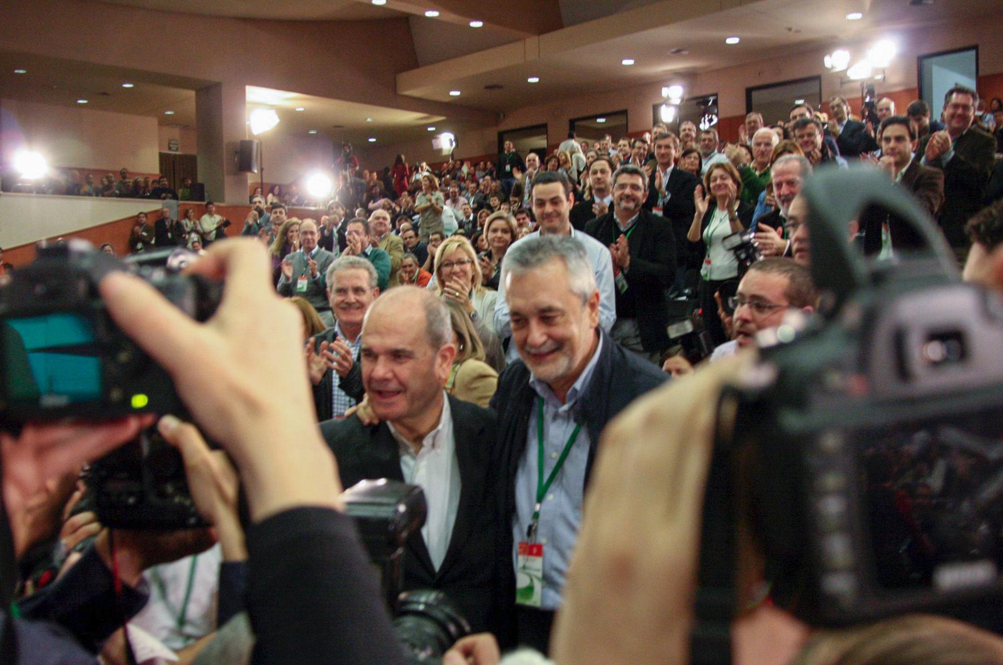 chaves y griñan acto psoe andalucia